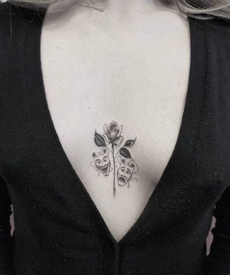 80 Mid Breast Tattoo ideas 